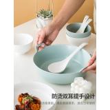 北欧哑光碗碟套装家用陶瓷餐具网红ins日式吃饭的碗盘组合